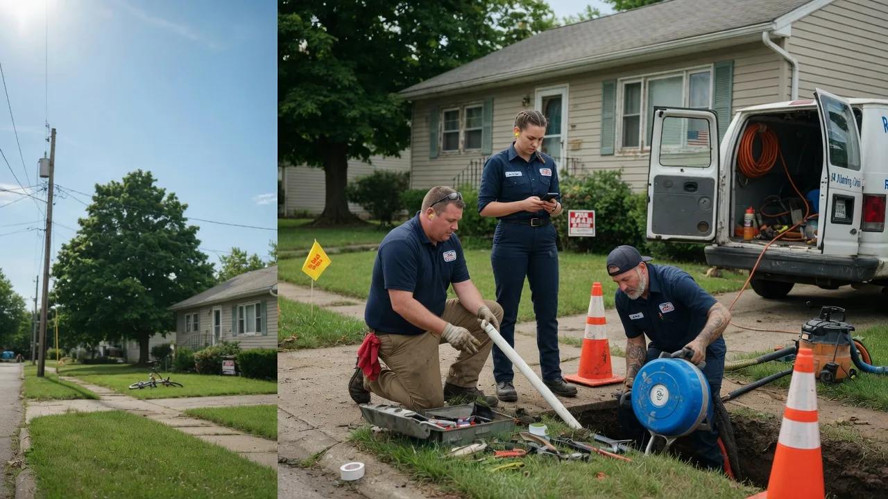 Sewer Line Repair in Lenzburg, IL near me